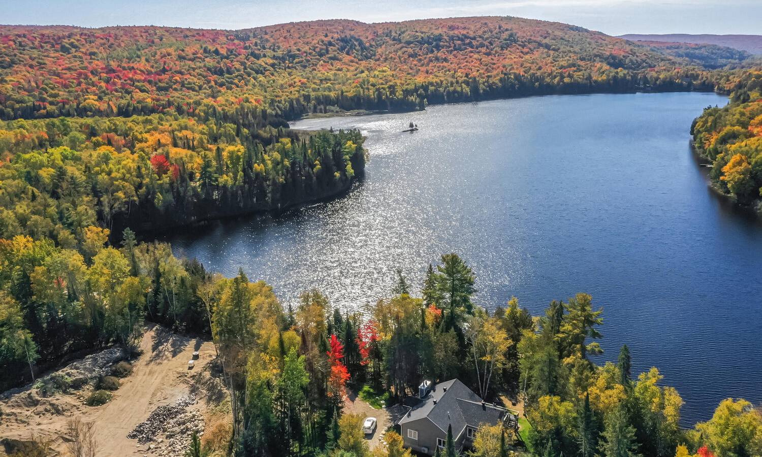 Chalet le Cerisier / Chalets Rochon / Vue baie Nadon