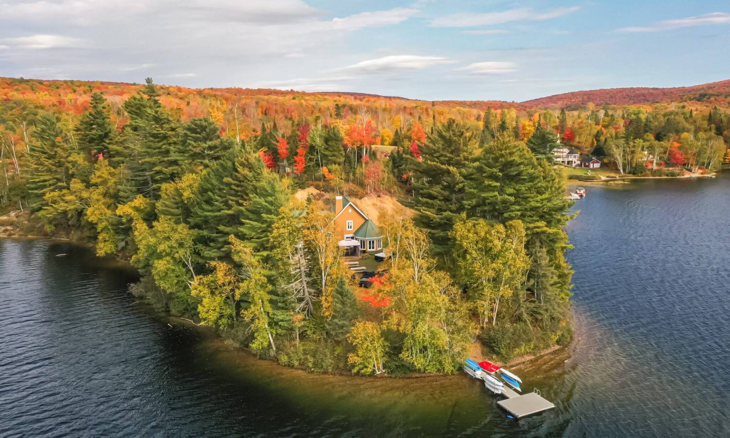 Chalet Le Chêne / Bord de l'eau / Quai / Chalets Rochon